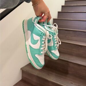 Women’s Mint Nike dunks